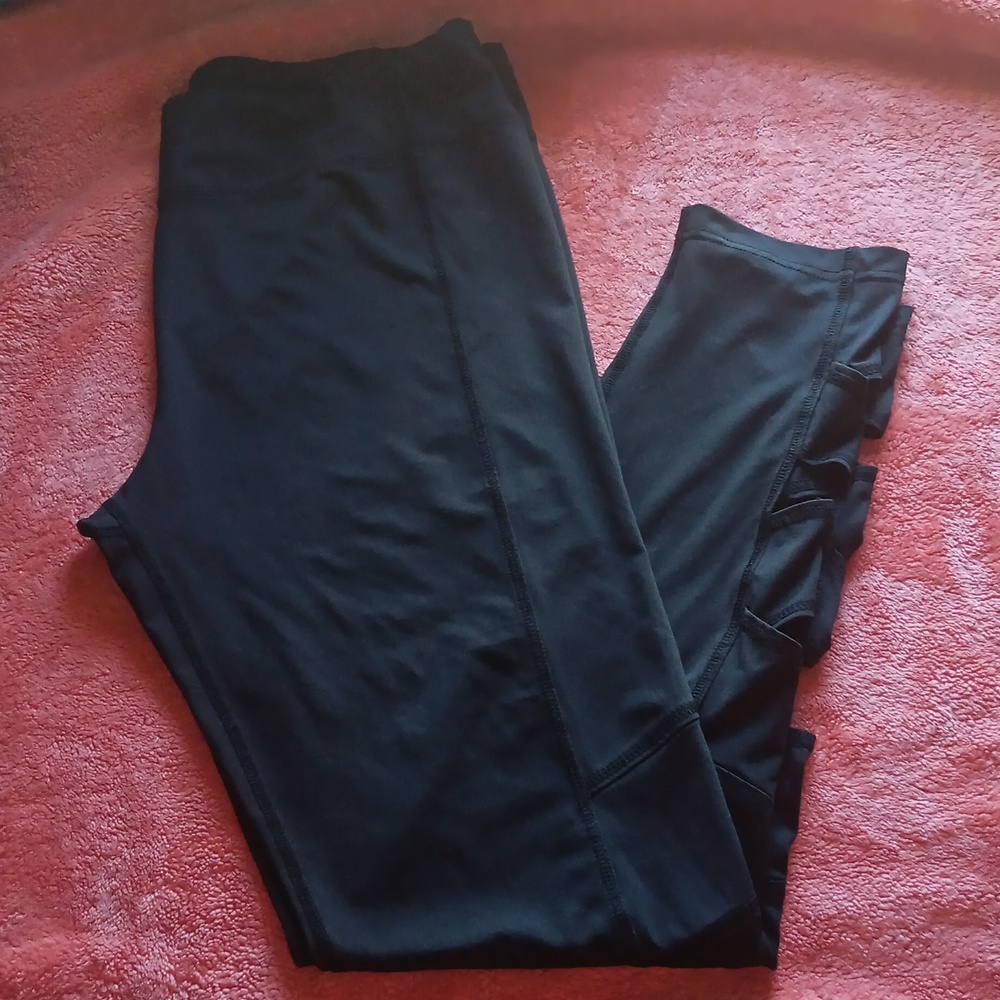 Zone PRO athletic leggings, black, XL